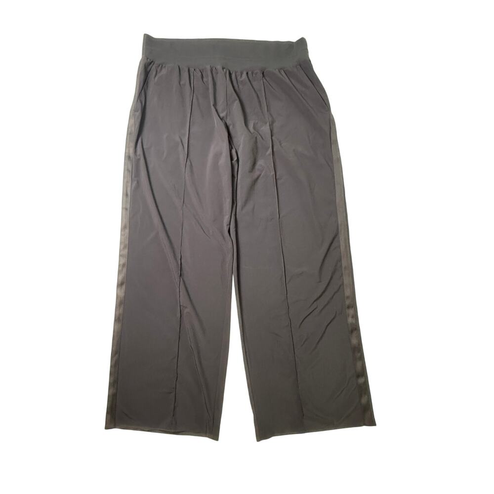 Athleta Nolita Wide Leg Black Pants Size 20 Featherweight Stretch Comfort - Picture 3 of 15